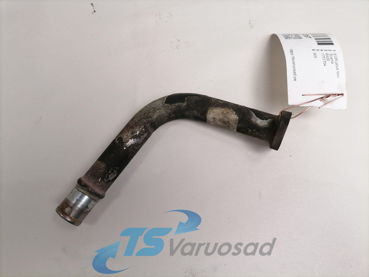 Scania EGR cooler pipe 1751704 - EGR chladič pre Nákladné auto: obrázok 1 Scania EGR cooler pipe 1751704 - EGR chladič pre Nákladné auto: obrázok 1