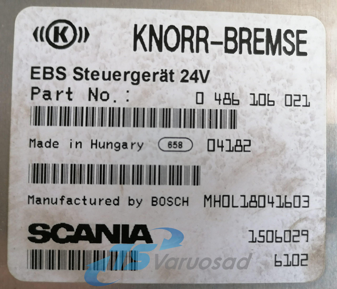Scania Ecu, EBS 1506029 - Riadiaca jednotka pre Nákladné auto: obrázok 4 Scania Ecu, EBS 1506029 - Riadiaca jednotka pre Nákladné auto: obrázok 4