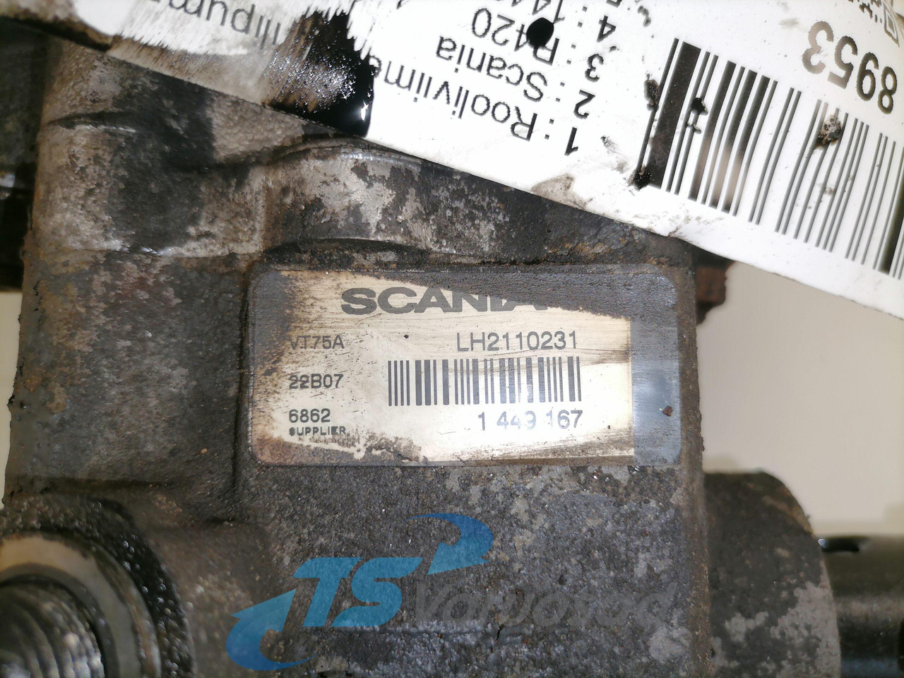 Scania Steering hydraulic pump 1449167 - Čerpadlo riadenia pre Nákladné auto: obrázok 4 Scania Steering hydraulic pump 1449167 - Čerpadlo riadenia pre Nákladné auto: obrázok 4