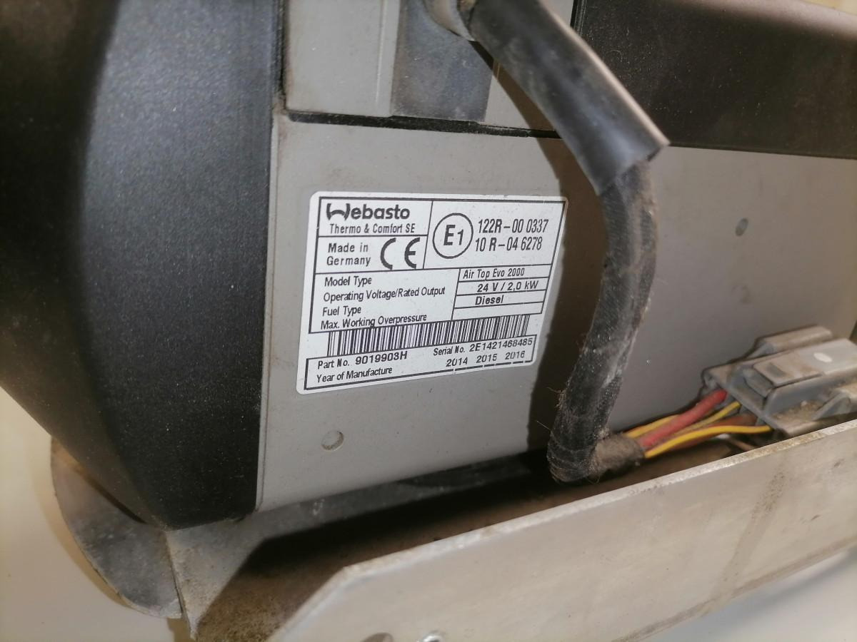 Volvo Auxiliary heater 84178403 - Kúrenie/ Vetranie pre Nákladné auto: obrázok 4 Volvo Auxiliary heater 84178403 - Kúrenie/ Vetranie pre Nákladné auto: obrázok 4