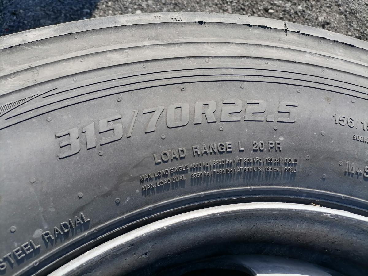 Volvo Westlake 315/70R22,5 31570R225 - Pneumatiky a disky pre Nákladné auto: obrázok 3 Volvo Westlake 315/70R22,5 31570R225 - Pneumatiky a disky pre Nákladné auto: obrázok 3