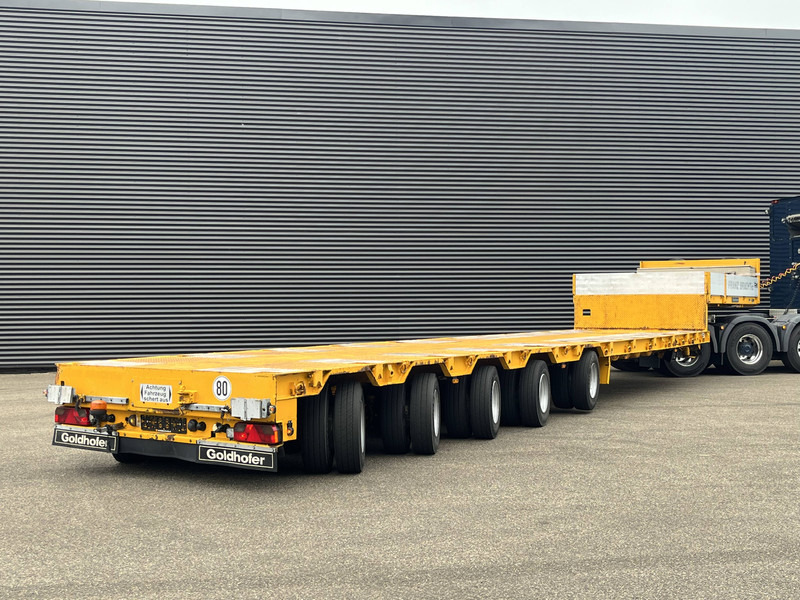 Goldhofer STZ-L 5-50/80 A / 5 X STEERING / EXTENDABLE / - Náves podvalník: obrázok 5 Goldhofer STZ-L 5-50/80 A / 5 X STEERING / EXTENDABLE / - Náves podvalník: obrázok 5