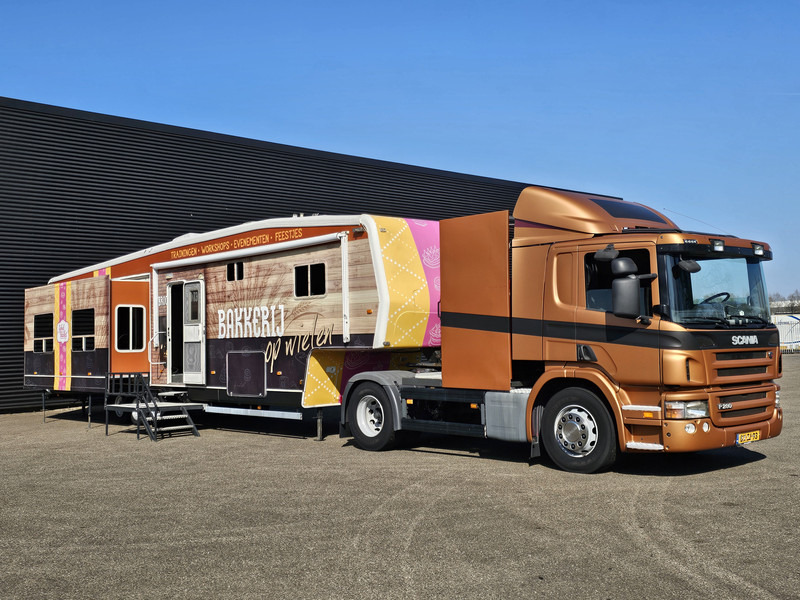 Scania P 280 + trailer - 2 X SLIDE OUT / CAMPER / WOHNMOBIL - Karavan: obrázok 1 Scania P 280 + trailer - 2 X SLIDE OUT / CAMPER / WOHNMOBIL - Karavan: obrázok 1