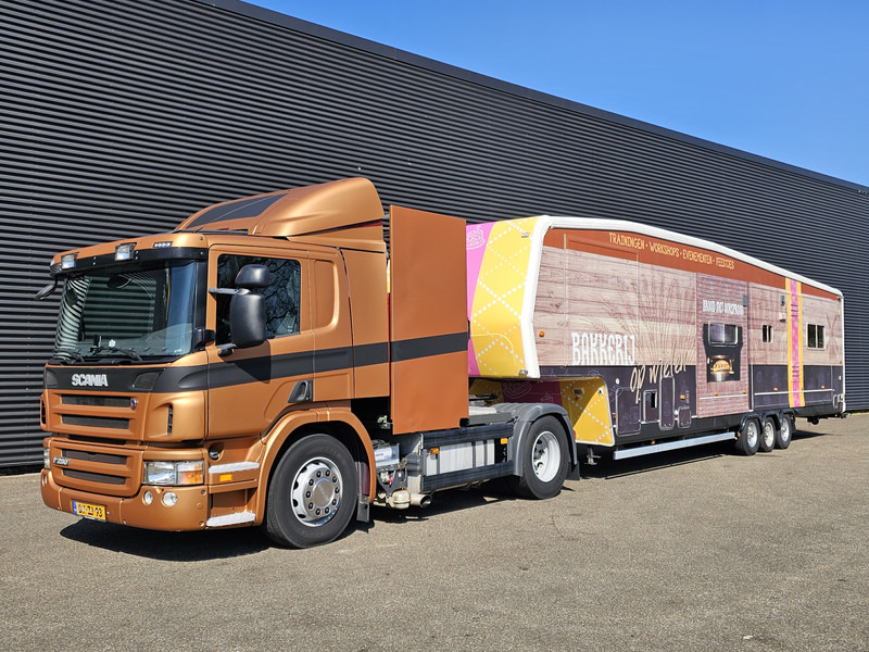 Scania P 280 + trailer - 2 X SLIDE OUT / CAMPER / WOHNMOBIL - Karavan: obrázok 3 Scania P 280 + trailer - 2 X SLIDE OUT / CAMPER / WOHNMOBIL - Karavan: obrázok 3