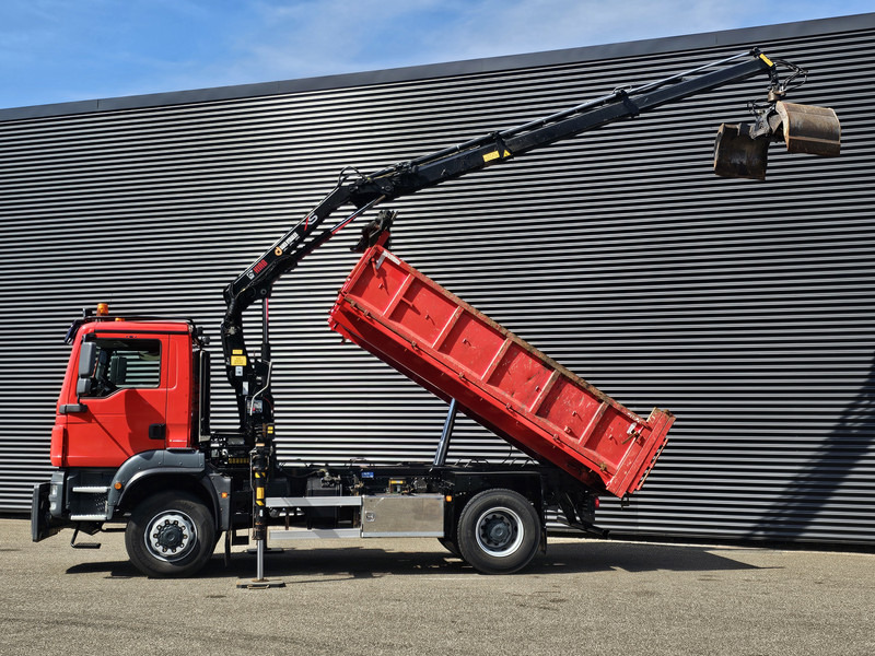 MAN TGM 18.250 / 4X4 / EEV / HIAB CRANE + TIPPER / SPRING - Sklápač, Auto s hydraulickou rukou: obrázok 2 MAN TGM 18.250 / 4X4 / EEV / HIAB CRANE + TIPPER / SPRING - Sklápač, Auto s hydraulickou rukou: obrázok 2