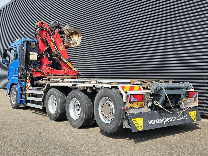 MAN TGS 35.400 / 8x4-4 / CONTAINER SYSTEM / PALFINGER Z CRANE - Nákladne vozidlo - káblový systém, Auto s hydraulickou rukou: obrázok 4 MAN TGS 35.400 / 8x4-4 / CONTAINER SYSTEM / PALFINGER Z CRANE - Nákladne vozidlo - káblový systém, Auto s hydraulickou rukou: obrázok 4