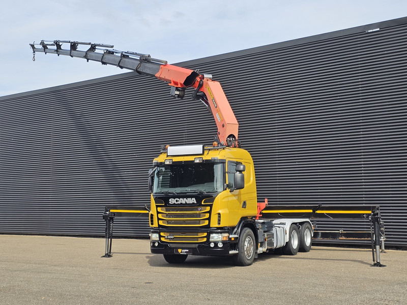 Scania G400 6x2 / PALFINGER PK 60002 / WINCH / BALLAST - Auto s hydraulickou rukou: obrázok 3 Scania G400 6x2 / PALFINGER PK 60002 / WINCH / BALLAST - Auto s hydraulickou rukou: obrázok 3