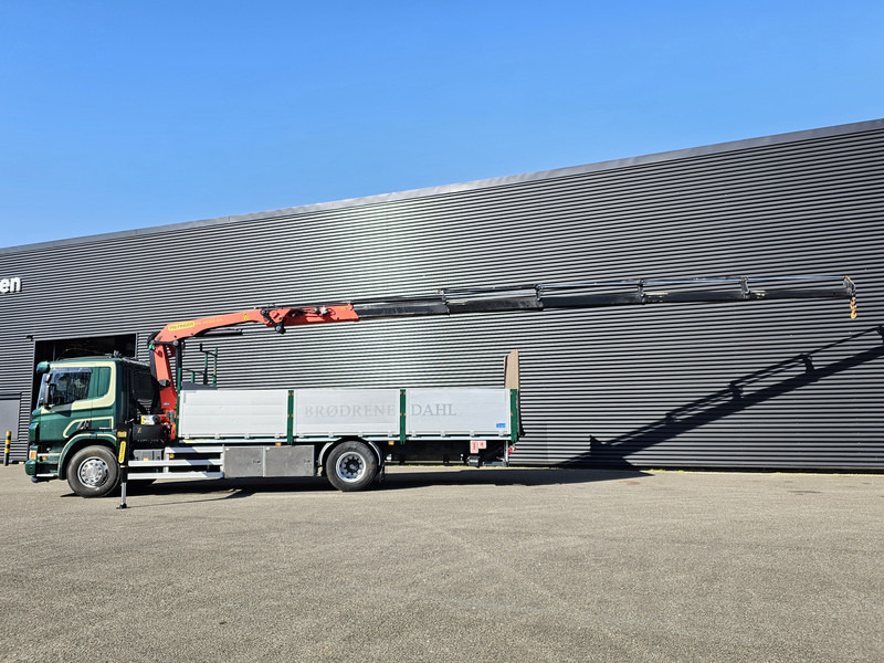 Scania P320 4x2 / PALFINGER 14TM / CRANE/KRAN/GRUE - Valníkový/ Plošinový nákladný automobil, Auto s hydraulickou rukou: obrázok 3 Scania P320 4x2 / PALFINGER 14TM / CRANE/KRAN/GRUE - Valníkový/ Plošinový nákladný automobil, Auto s hydraulickou rukou: obrázok 3