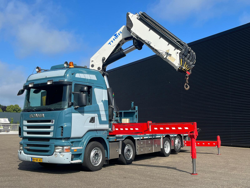 Scania R 440 8X2*6 / HMF THOR K6 - Auto s hydraulickou rukou: obrázok 4 Scania R 440 8X2*6 / HMF THOR K6 - Auto s hydraulickou rukou: obrázok 4