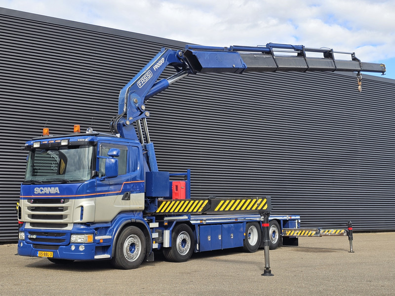 Scania R440 8x2*6 / FASSI 90 t/m CRANE / KRAN - Valníkový/ Plošinový nákladný automobil, Auto s hydraulickou rukou: obrázok 1 Scania R440 8x2*6 / FASSI 90 t/m CRANE / KRAN - Valníkový/ Plošinový nákladný automobil, Auto s hydraulickou rukou: obrázok 1