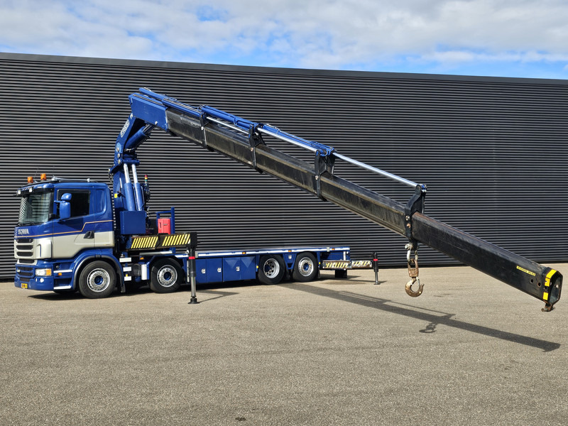 Scania R440 8x2*6 / FASSI 90 t/m CRANE / KRAN - Valníkový/ Plošinový nákladný automobil, Auto s hydraulickou rukou: obrázok 3 Scania R440 8x2*6 / FASSI 90 t/m CRANE / KRAN - Valníkový/ Plošinový nákladný automobil, Auto s hydraulickou rukou: obrázok 3