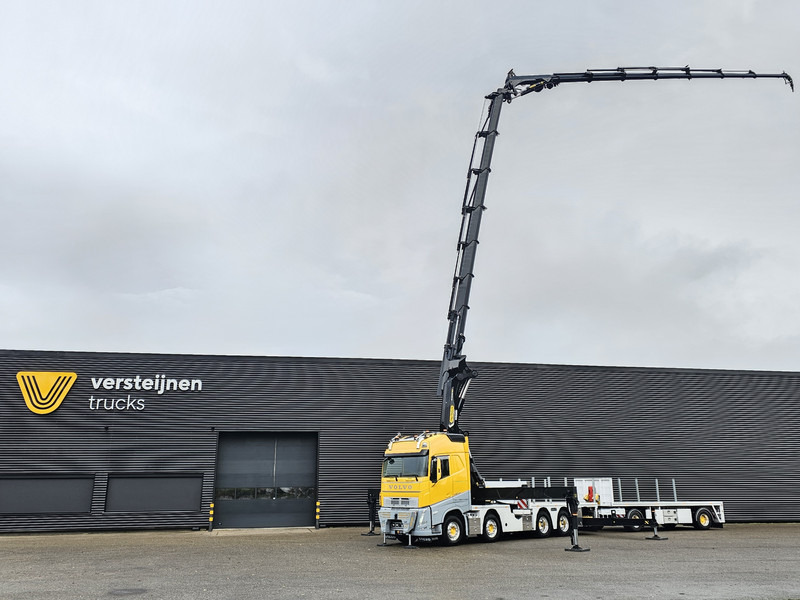 Volvo FH 540 8x4 / PALFINGER 165 TEC 7 + PJ300 / WINCH - Valníkový/ Plošinový nákladný automobil, Auto s hydraulickou rukou: obrázok 3 Volvo FH 540 8x4 / PALFINGER 165 TEC 7 + PJ300 / WINCH - Valníkový/ Plošinový nákladný automobil, Auto s hydraulickou rukou: obrázok 3