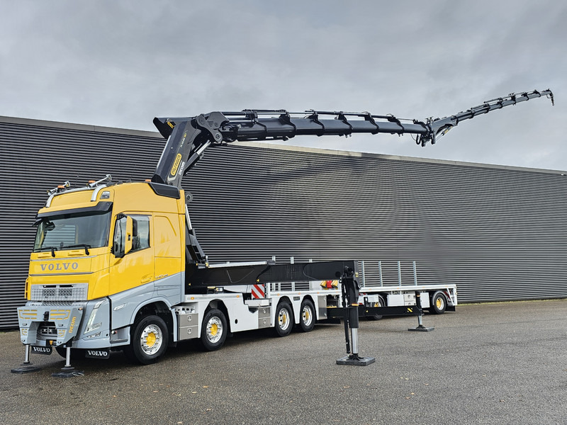 Volvo FH 540 8x4 / PALFINGER 165 TEC 7 + PJ300 / WINCH - Valníkový/ Plošinový nákladný automobil, Auto s hydraulickou rukou: obrázok 1 Volvo FH 540 8x4 / PALFINGER 165 TEC 7 + PJ300 / WINCH - Valníkový/ Plošinový nákladný automobil, Auto s hydraulickou rukou: obrázok 1