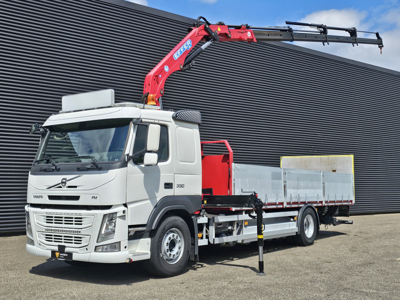 Volvo FM 330 4x2 / EFFER 12.5 t/m CRANE / KRAN - Valníkový/ Plošinový nákladný automobil, Auto s hydraulickou rukou: obrázok 1 Volvo FM 330 4x2 / EFFER 12.5 t/m CRANE / KRAN - Valníkový/ Plošinový nákladný automobil, Auto s hydraulickou rukou: obrázok 1