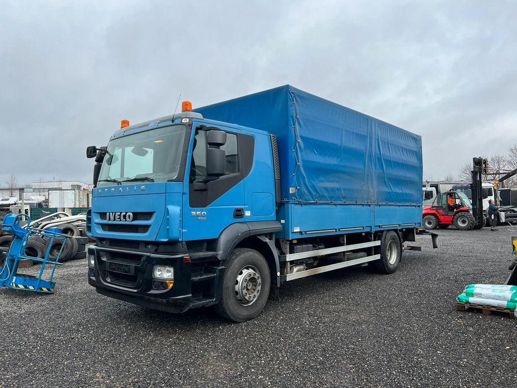 Iveco 190 360 Stralis Pritsche & Hebebühne 3 to. Top - Plachtové nákladné vozidlo: obrázok 1 Iveco 190 360 Stralis Pritsche & Hebebühne 3 to. Top - Plachtové nákladné vozidlo: obrázok 1