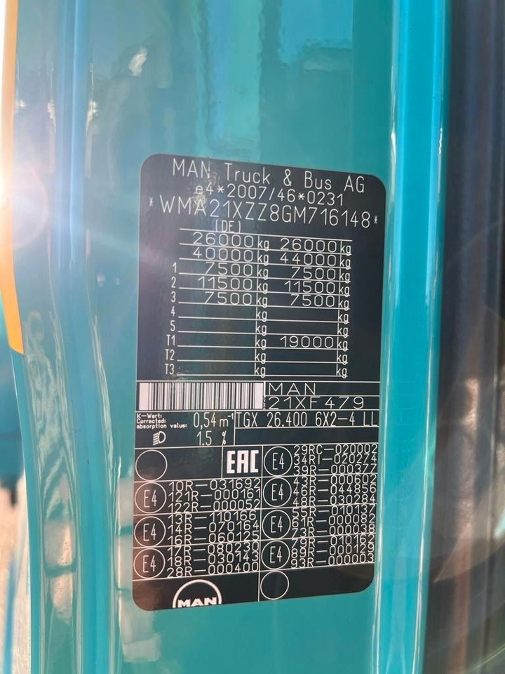 MAN 26.400 6x2 BDF | AC | Navi | Tip Top Zustand! MAN 26.400 6x2 BDF | AC | Navi | Tip Top Zustand! - Kontejnérový podvozek/ Výměnná nástavba: obrázok 3 MAN 26.400 6x2 BDF | AC | Navi | Tip Top Zustand! MAN 26.400 6x2 BDF | AC | Navi | Tip Top Zustand! - Kontejnérový podvozek/ Výměnná nástavba: obrázok 3