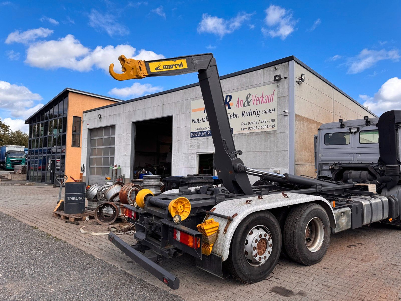 Marell Abrollkipperaufbau 3 Achser - Hákový nosič kontajnerov: obrázok 5 Marell Abrollkipperaufbau 3 Achser - Hákový nosič kontajnerov: obrázok 5