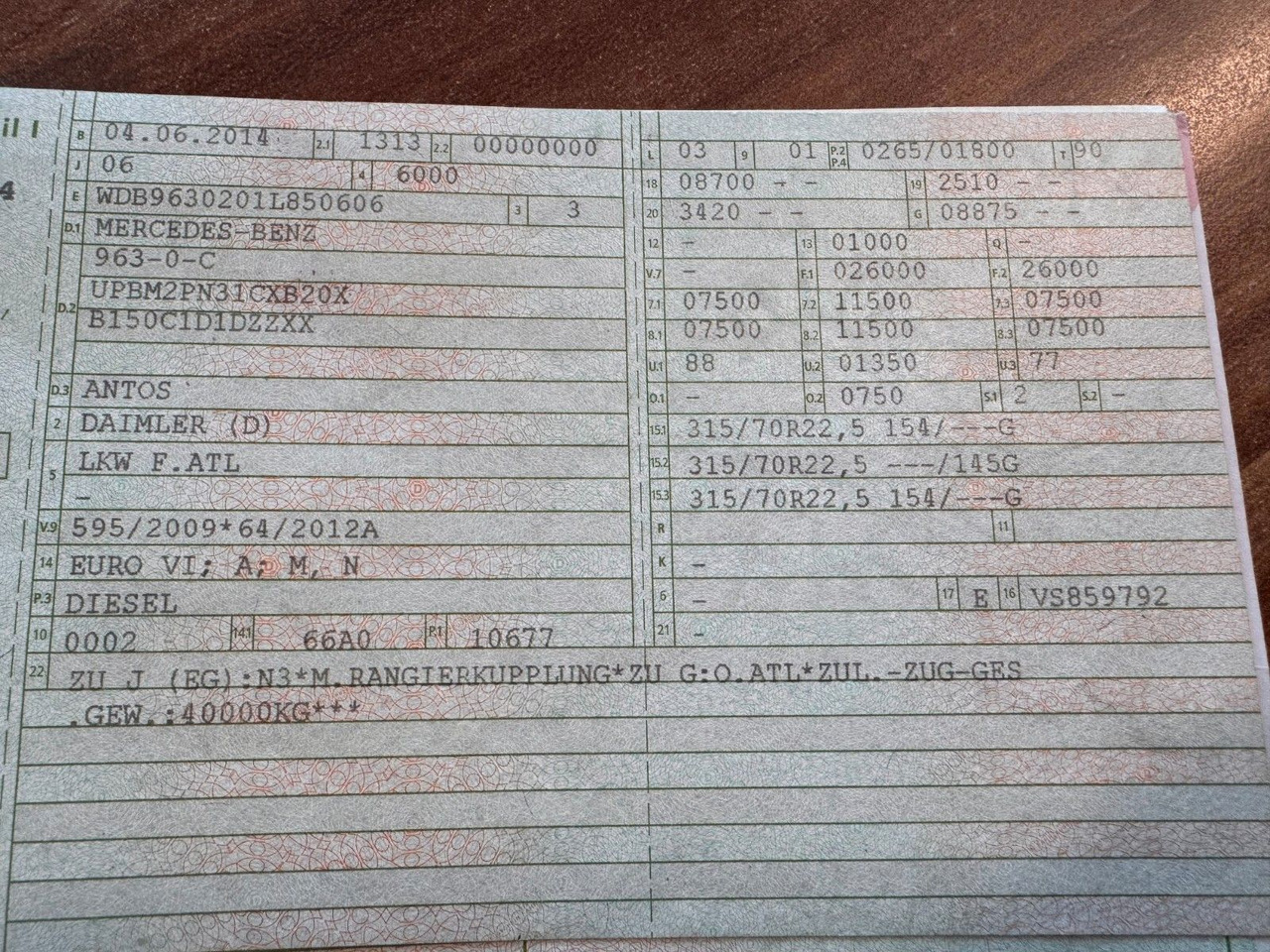 Mercedes-Benz 2536 ADR Valid & kipphydraulik für Gastank - Cisternové vozidlo: obrázok 2 Mercedes-Benz 2536 ADR Valid & kipphydraulik für Gastank - Cisternové vozidlo: obrázok 2