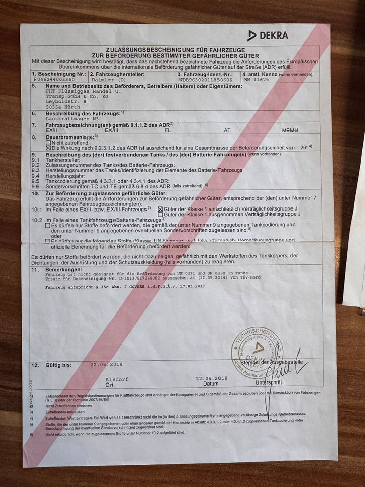 Mercedes-Benz 2536 ADR Valid & kipphydraulik für Gastank - Cisternové vozidlo: obrázok 5 Mercedes-Benz 2536 ADR Valid & kipphydraulik für Gastank - Cisternové vozidlo: obrázok 5