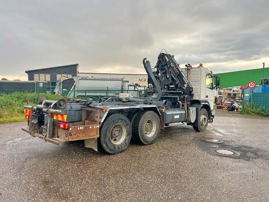 Hákový nosič kontajnerov, Auto s hydraulickou rukou Volvo FM 400 6X4 Abroller & Kran Terex 125.2: obrázok 17