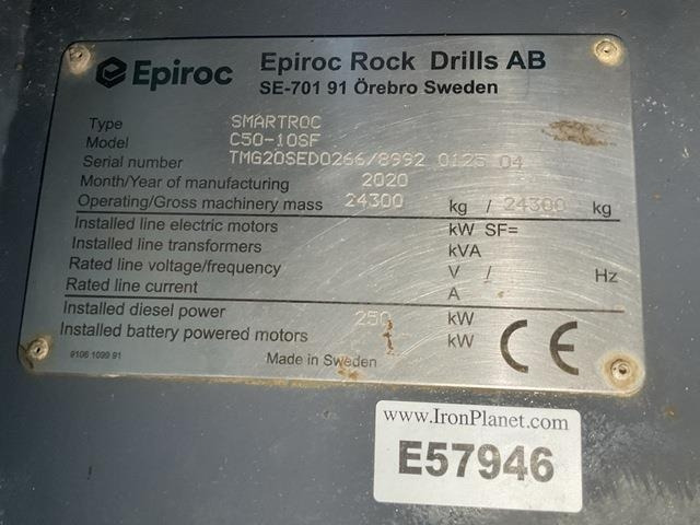 Epiroc (Atlas Copco) Smartroc C50-10SF - Vrtné príslušenstvo: obrázok 5 Epiroc (Atlas Copco) Smartroc C50-10SF - Vrtné príslušenstvo: obrázok 5