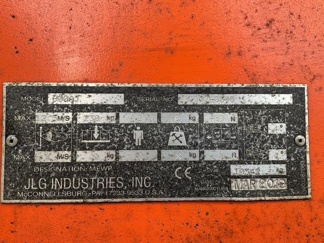 JLG 600AJ - Kĺbová pracovná plošina: obrázok 5 JLG 600AJ - Kĺbová pracovná plošina: obrázok 5