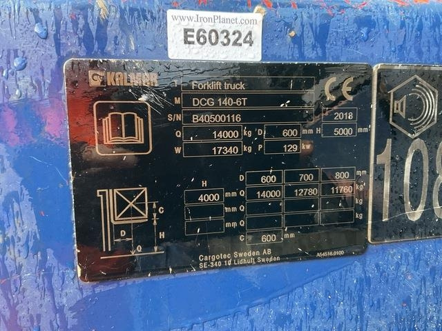 Kalmar DCG140-6T - Vysokozdvižný vozík: obrázok 5 Kalmar DCG140-6T - Vysokozdvižný vozík: obrázok 5