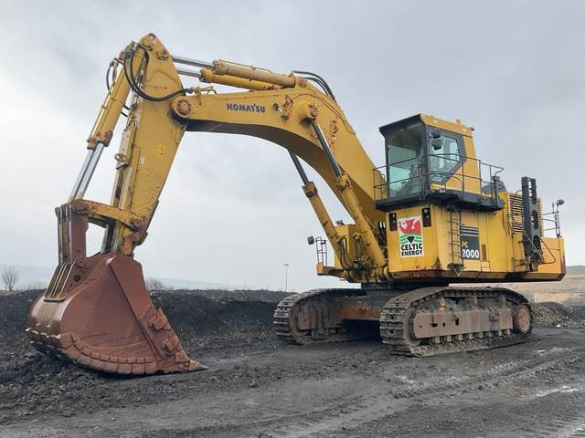 Komatsu PC2000-8 - Pásové rýpadlo: obrázok 1 Komatsu PC2000-8 - Pásové rýpadlo: obrázok 1