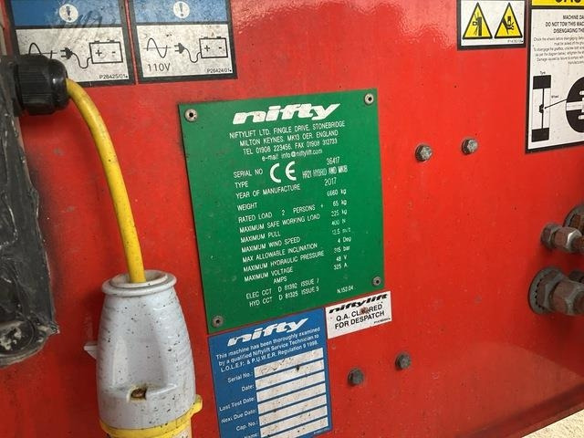 Niftylift HR21 - Kĺbová pracovná plošina: obrázok 5 Niftylift HR21 - Kĺbová pracovná plošina: obrázok 5