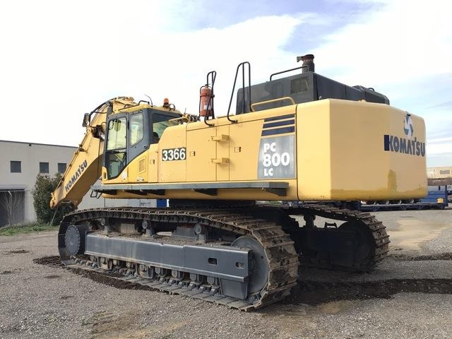 Komatsu PC800-8 - Pásové rýpadlo: obrázok 2 Komatsu PC800-8 - Pásové rýpadlo: obrázok 2