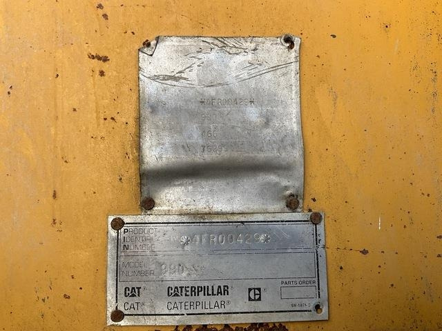 CAT 990 - Kolesový nakladač: obrázok 5 CAT 990 - Kolesový nakladač: obrázok 5