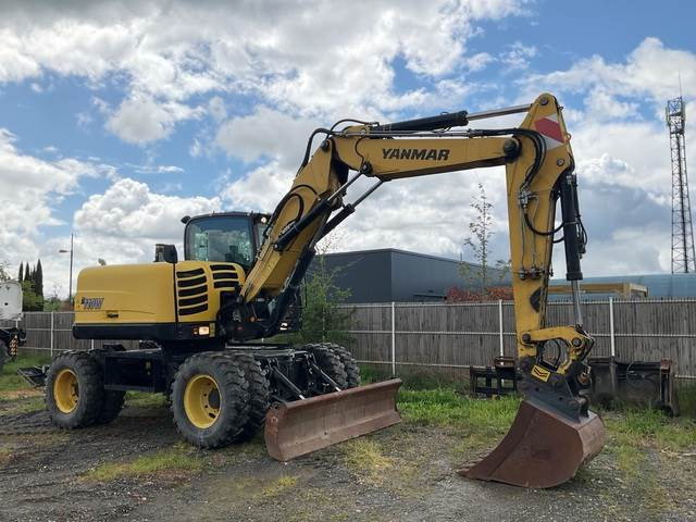 Yanmar B110W - Kolesové rýpadlo: obrázok 4 Yanmar B110W - Kolesové rýpadlo: obrázok 4