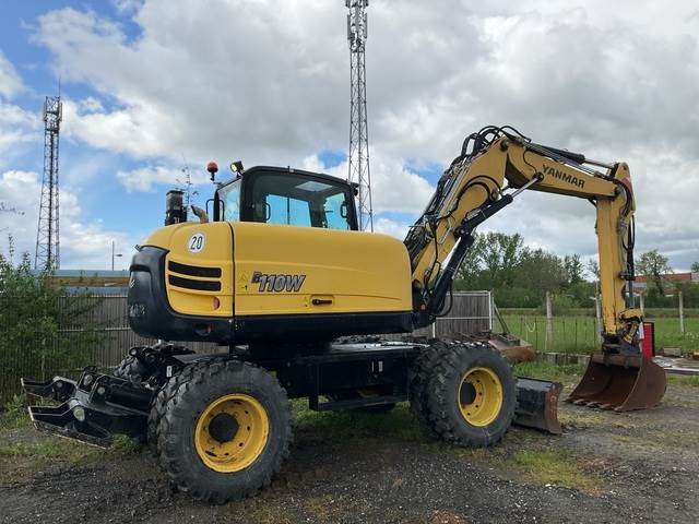 Yanmar B110W - Kolesové rýpadlo: obrázok 3 Yanmar B110W - Kolesové rýpadlo: obrázok 3