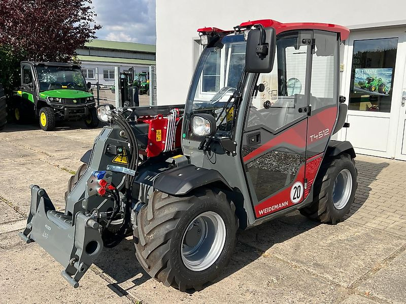 Weidemann T4512 EURO-Aufnahme + Breitreifen - Teleskopický nakladač: obrázok 2 Weidemann T4512 EURO-Aufnahme + Breitreifen - Teleskopický nakladač: obrázok 2