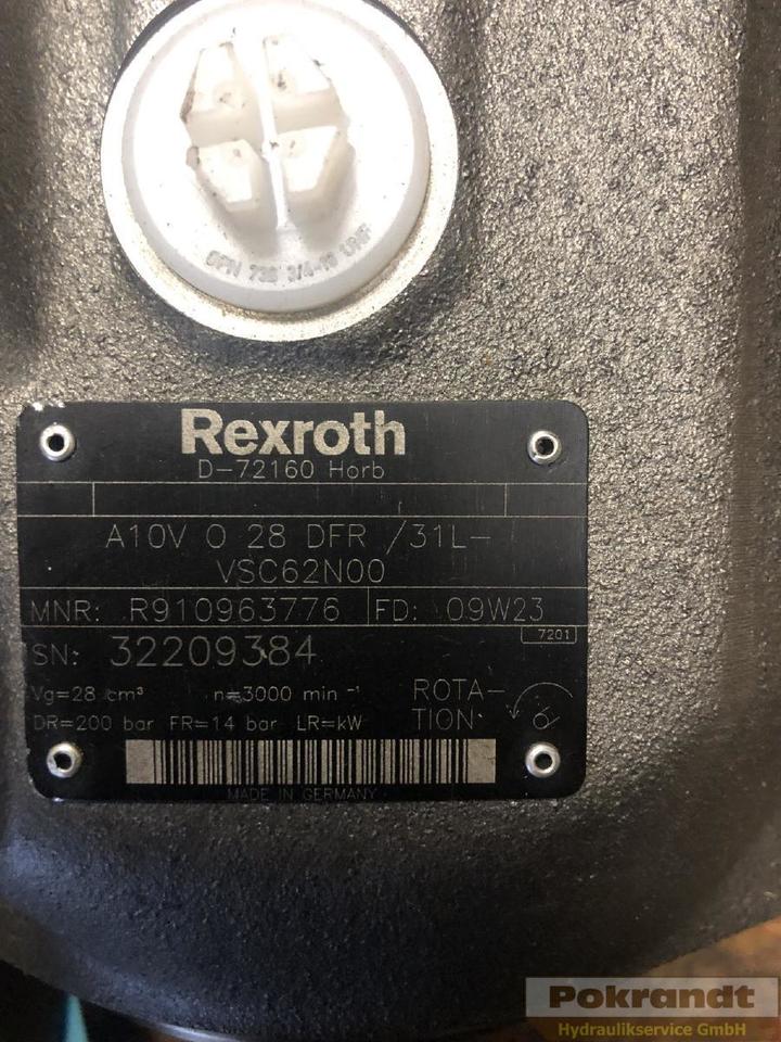 Rexroth Bosch A10VO28DFR 31L VSC62N00 - Hydraulické čerpadlo: obrázok 2 Rexroth Bosch A10VO28DFR 31L VSC62N00 - Hydraulické čerpadlo: obrázok 2