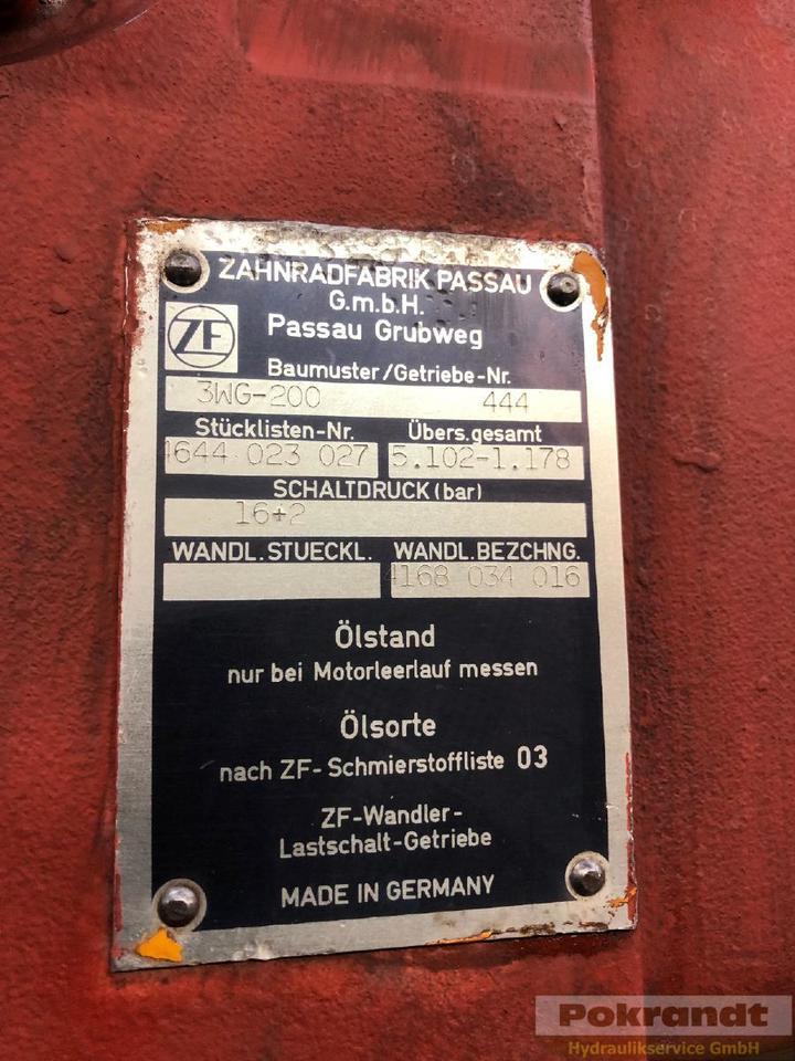 ZF 3WG 200 Getriebe 3 WG 200 Stückliste 1644 023 027 - Prevodovka: obrázok 3 ZF 3WG 200 Getriebe 3 WG 200 Stückliste 1644 023 027 - Prevodovka: obrázok 3