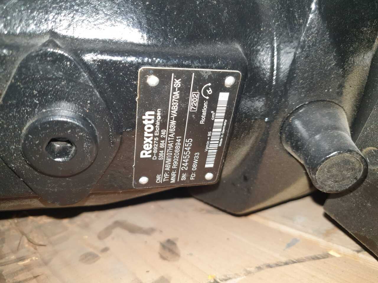 REXROTH R902088941 A6VM107HA1TA/63W-VAB370A-SK - Hydraulický motor: obrázok 2 REXROTH R902088941 A6VM107HA1TA/63W-VAB370A-SK - Hydraulický motor: obrázok 2