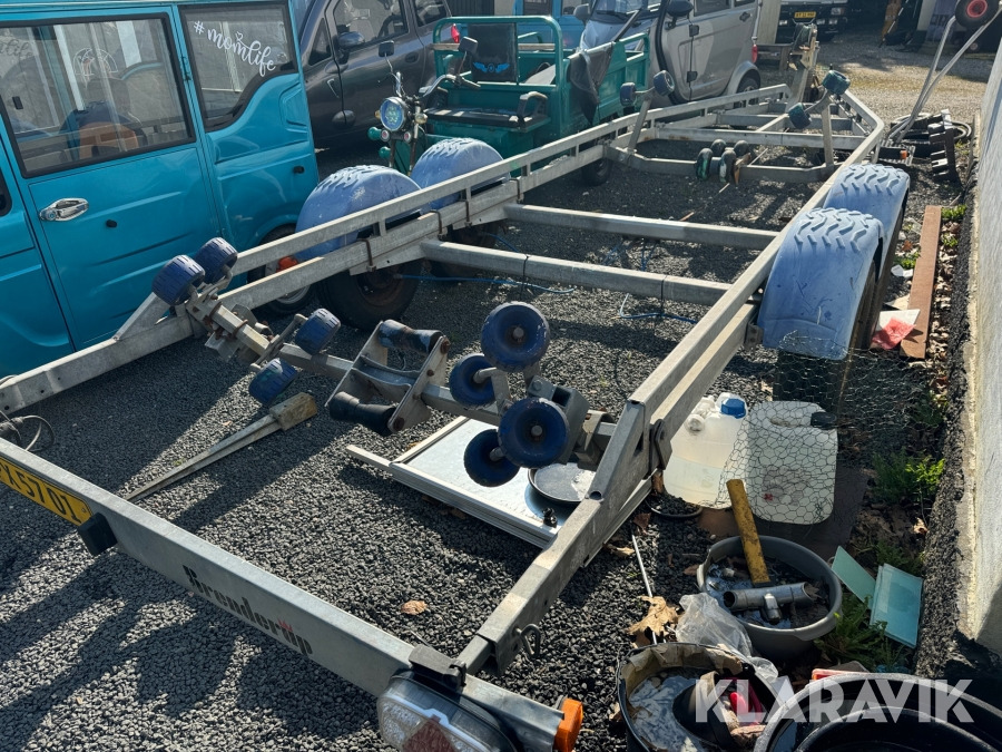 Bådtrailer samt Bayliner båd Brenderup OC5 - Lodný príves: obrázok 3 Bådtrailer samt Bayliner båd Brenderup OC5 - Lodný príves: obrázok 3