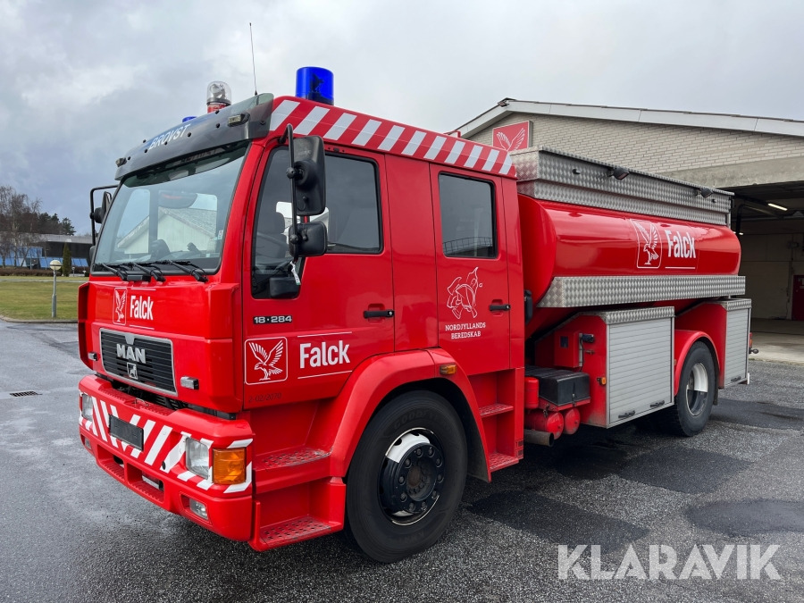 Kabine tankvogn MAN 18-284 - 8000 Liter - Nákladné auto: obrázok 1 Kabine tankvogn MAN 18-284 - 8000 Liter - Nákladné auto: obrázok 1