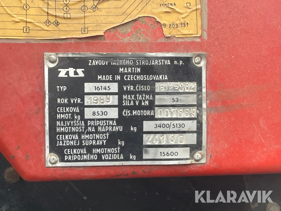 Traktor Zetor 16145 - Traktor: obrázok 5 Traktor Zetor 16145 - Traktor: obrázok 5