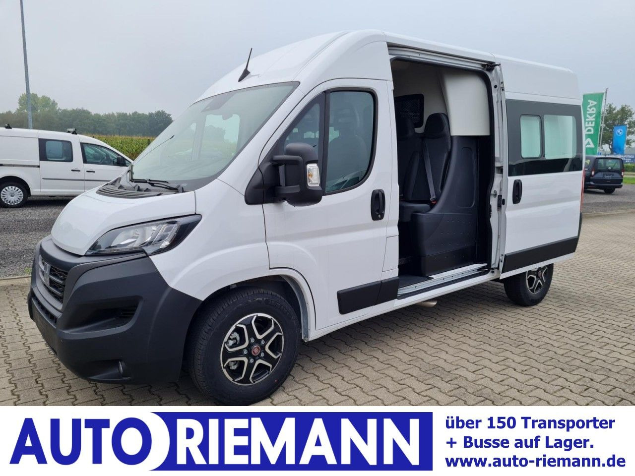 Fiat Ducato 35 Kasten Doka 7-Sitze 2x Schiebetür Maxi - Furgon, Dodávkа s dvojitou kabínou: obrázok 1 Fiat Ducato 35 Kasten Doka 7-Sitze 2x Schiebetür Maxi - Furgon, Dodávkа s dvojitou kabínou: obrázok 1