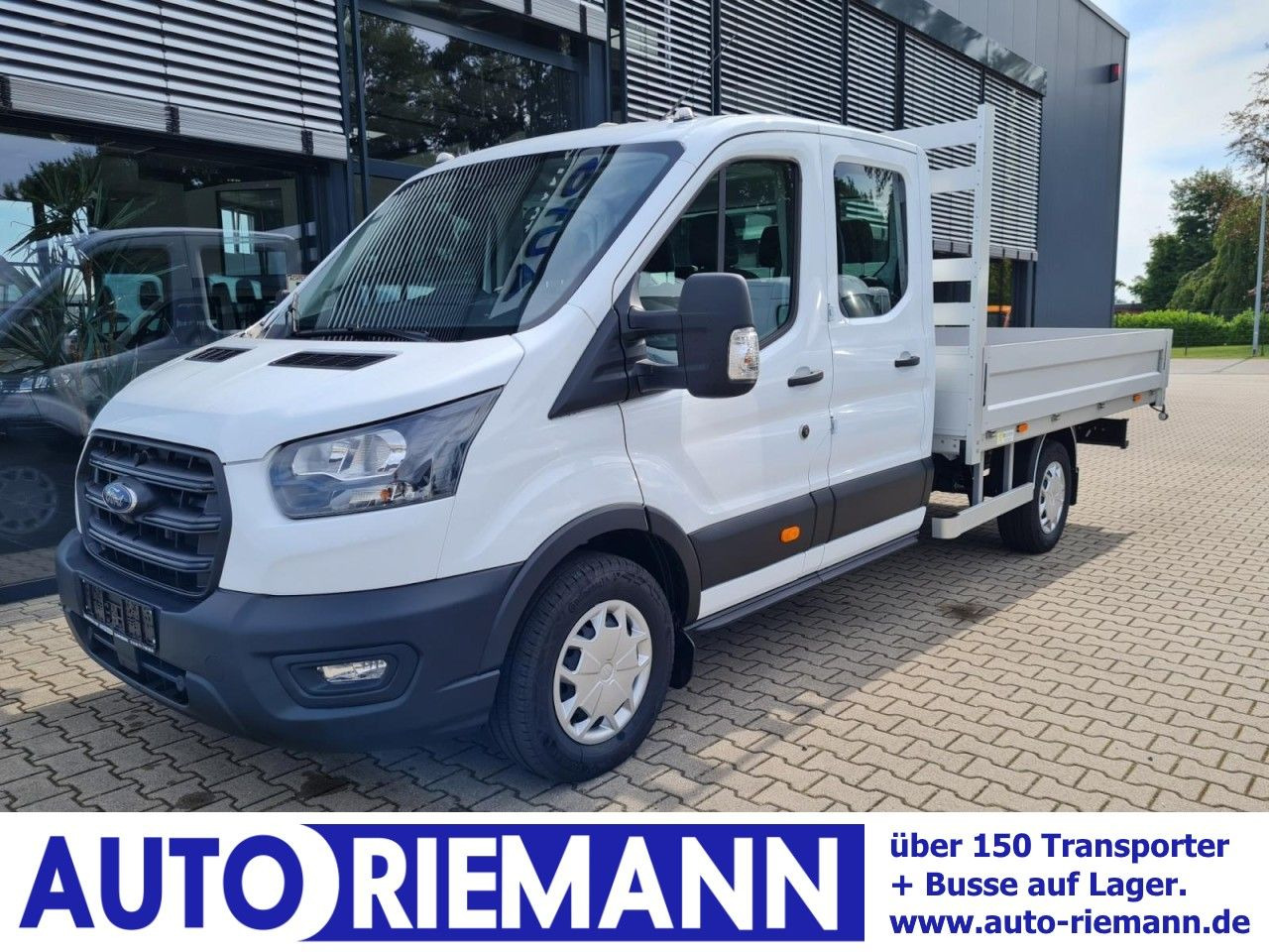 Ford Transit 350 Doka L3 L4 Trend RWD AHK KLIMA TEMPO - Dodávka valník: obrázok 1 Ford Transit 350 Doka L3 L4 Trend RWD AHK KLIMA TEMPO - Dodávka valník: obrázok 1