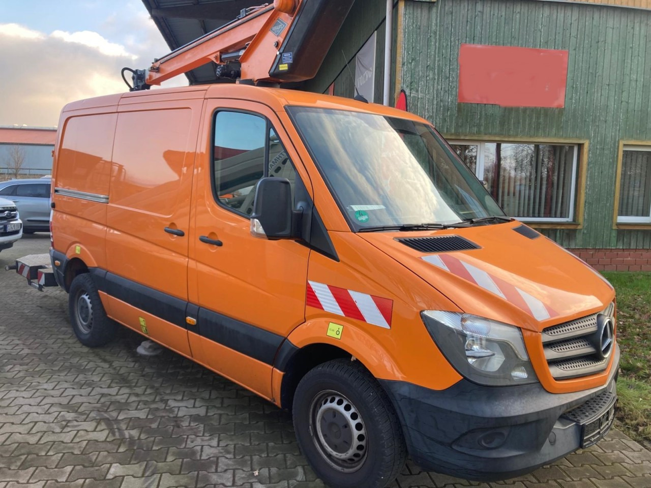 Mercedes-Benz Sprinter 316 CDI Kasten Hubarbeitsbühne KLIMA - Automobilová plošina: obrázok 2 Mercedes-Benz Sprinter 316 CDI Kasten Hubarbeitsbühne KLIMA - Automobilová plošina: obrázok 2