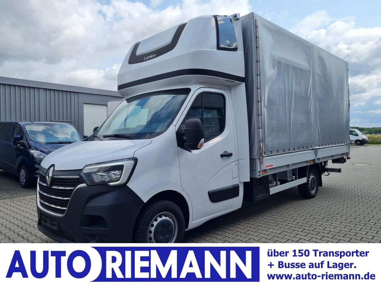 Renault Master 3,5t Pritsche dCi Plane Schlafkab. LBW - Plachtová dodávka: obrázok 1 Renault Master 3,5t Pritsche dCi Plane Schlafkab. LBW - Plachtová dodávka: obrázok 1
