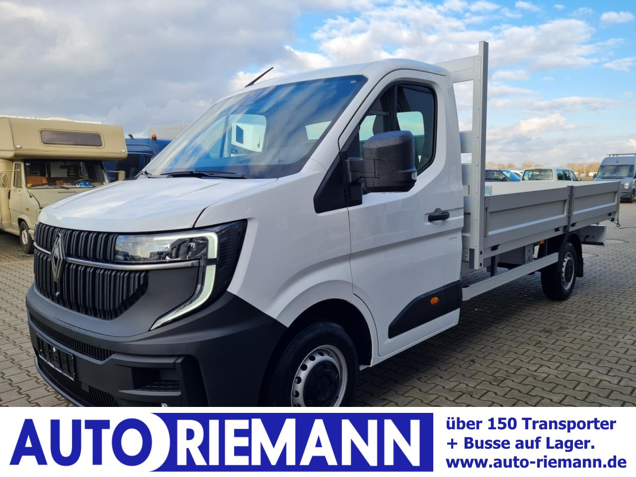 Renault Master New 35 Pritsche lang KLIMA KOMFORT TEMPOMAT - Dodávka valník: obrázok 1 Renault Master New 35 Pritsche lang KLIMA KOMFORT TEMPOMAT - Dodávka valník: obrázok 1