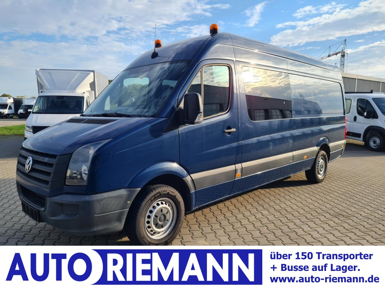 Volkswagen Crafter 35 Kasten Doka 5 Sitze AHK 3.5to REGALSYSTEM - Furgon, Dodávkа s dvojitou kabínou: obrázok 1 Volkswagen Crafter 35 Kasten Doka 5 Sitze AHK 3.5to REGALSYSTEM - Furgon, Dodávkа s dvojitou kabínou: obrázok 1