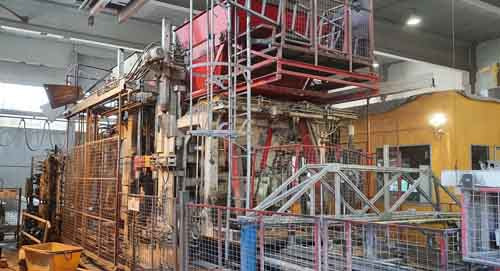 Henke Variant 140/115/50 – Fully automatic block production line / Vollautomatische Steinfertigungsanlage - Betonárska technika: obrázok 1 Henke Variant 140/115/50 – Fully automatic block production line / Vollautomatische Steinfertigungsanlage - Betonárska technika: obrázok 1