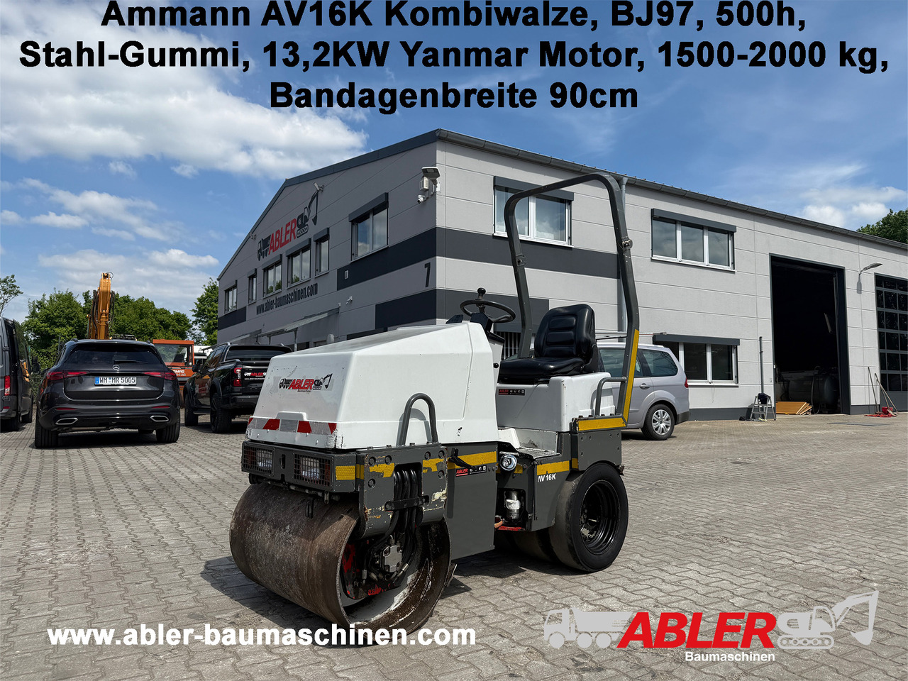 Ammann AV16K Kombiwalze - Valec: obrázok 1 Ammann AV16K Kombiwalze - Valec: obrázok 1