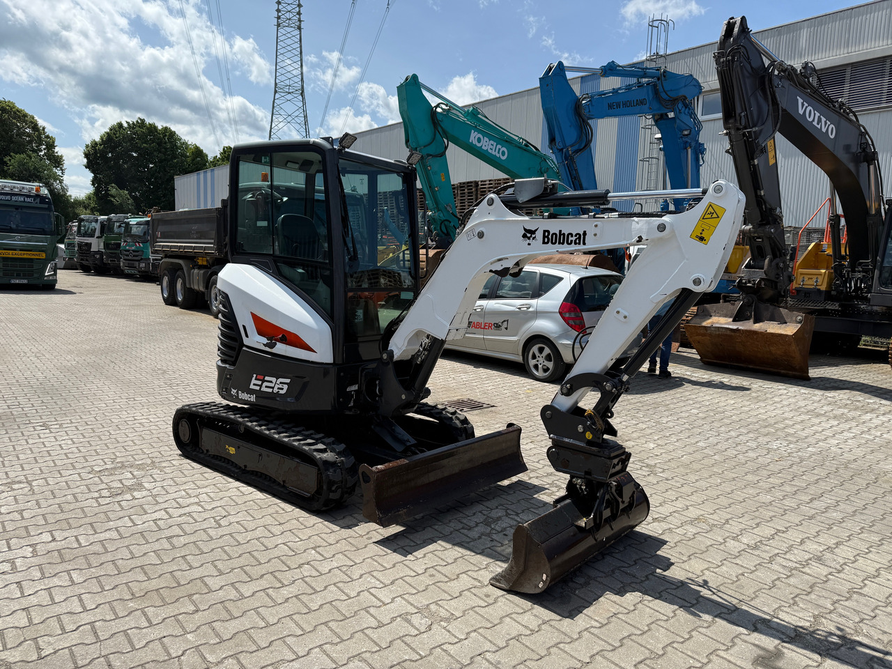 Bobcat E26 Nullheck Minibagger MS03 3 Löffel - Rýpadlo: obrázok 3 Bobcat E26 Nullheck Minibagger MS03 3 Löffel - Rýpadlo: obrázok 3
