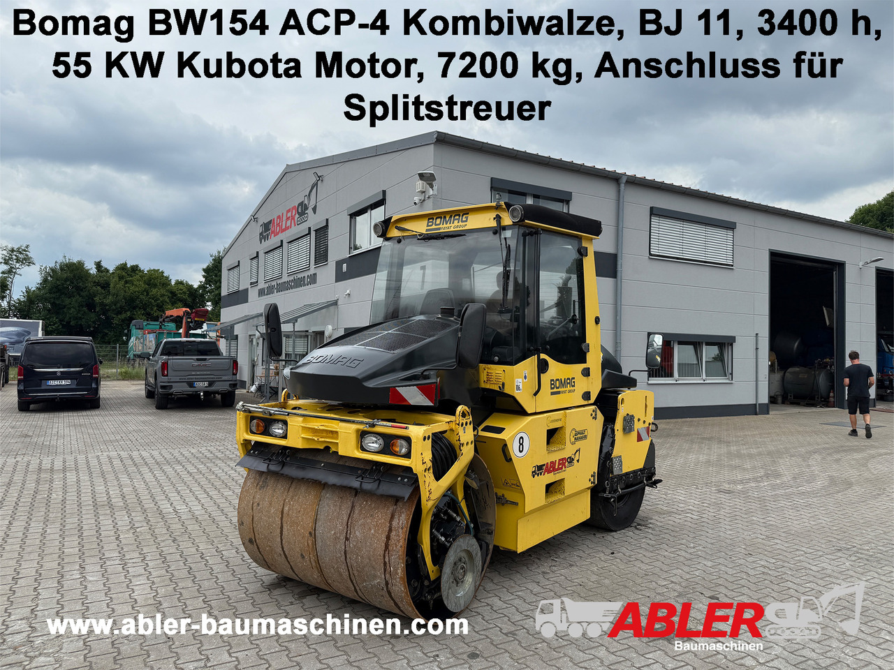 Bomag BW154 ACP-4 Kombiwalze - Kompaktor: obrázok 1 Bomag BW154 ACP-4 Kombiwalze - Kompaktor: obrázok 1